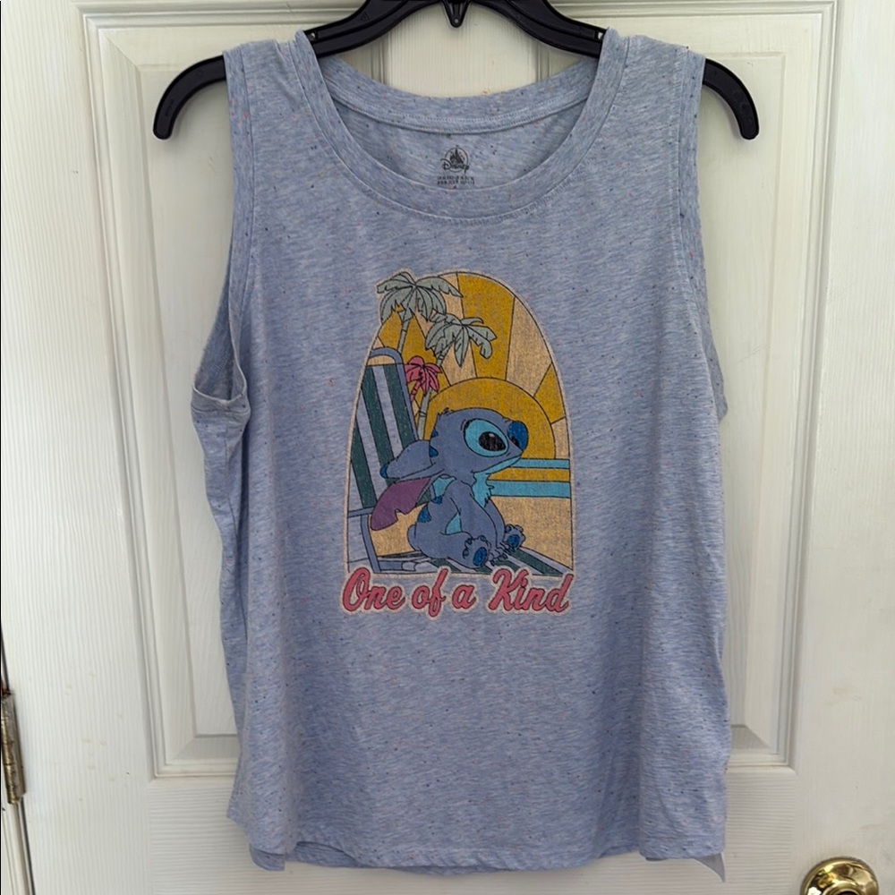 Disney Stitch Blue Tank Top